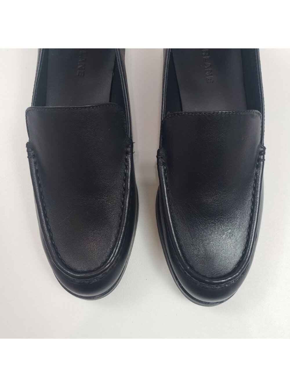 Everlane Modern Loafer Black Leather Women’s 7 Classic Minimalist Slip On - Picture 11 of 16